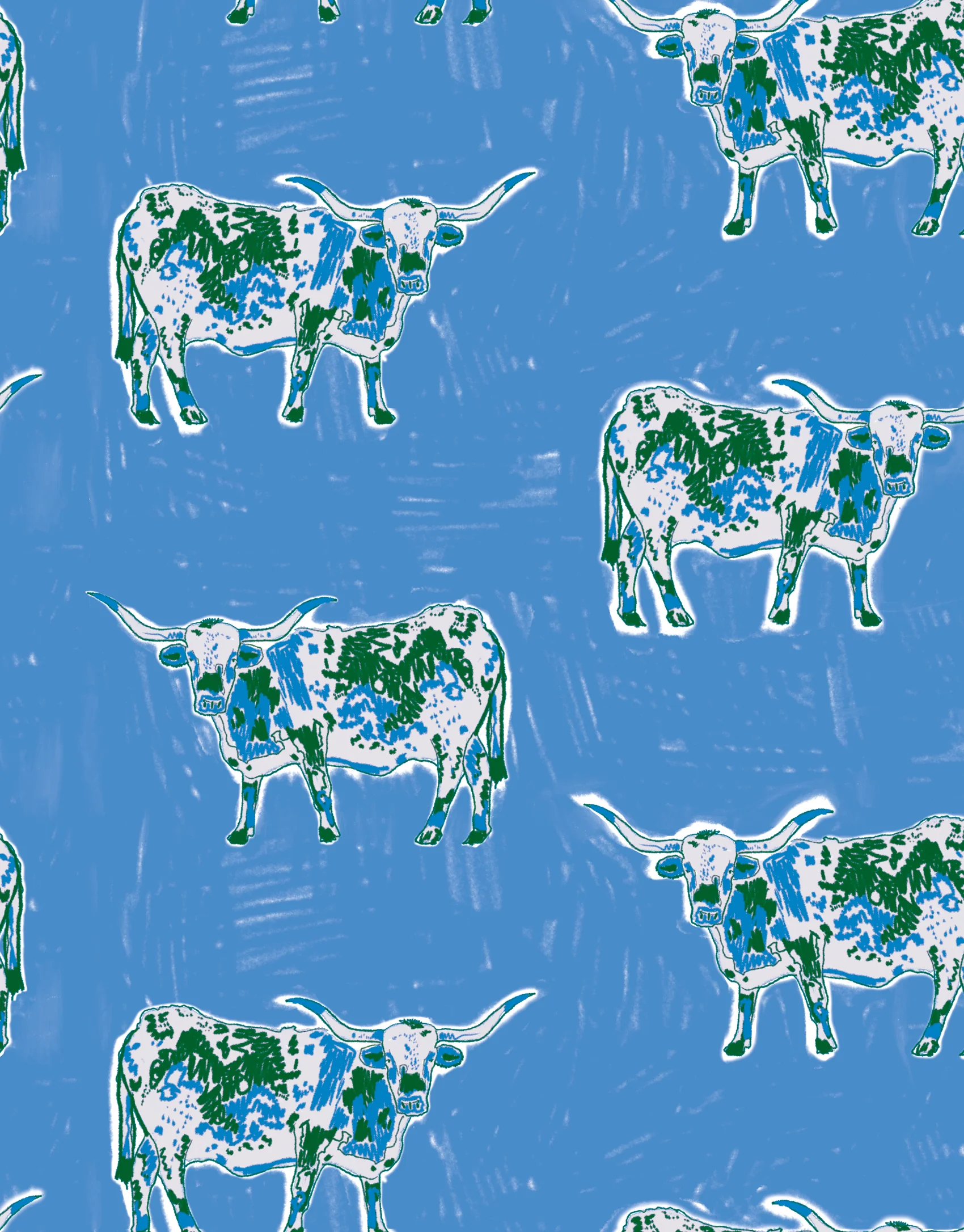 Bessie - Blue
