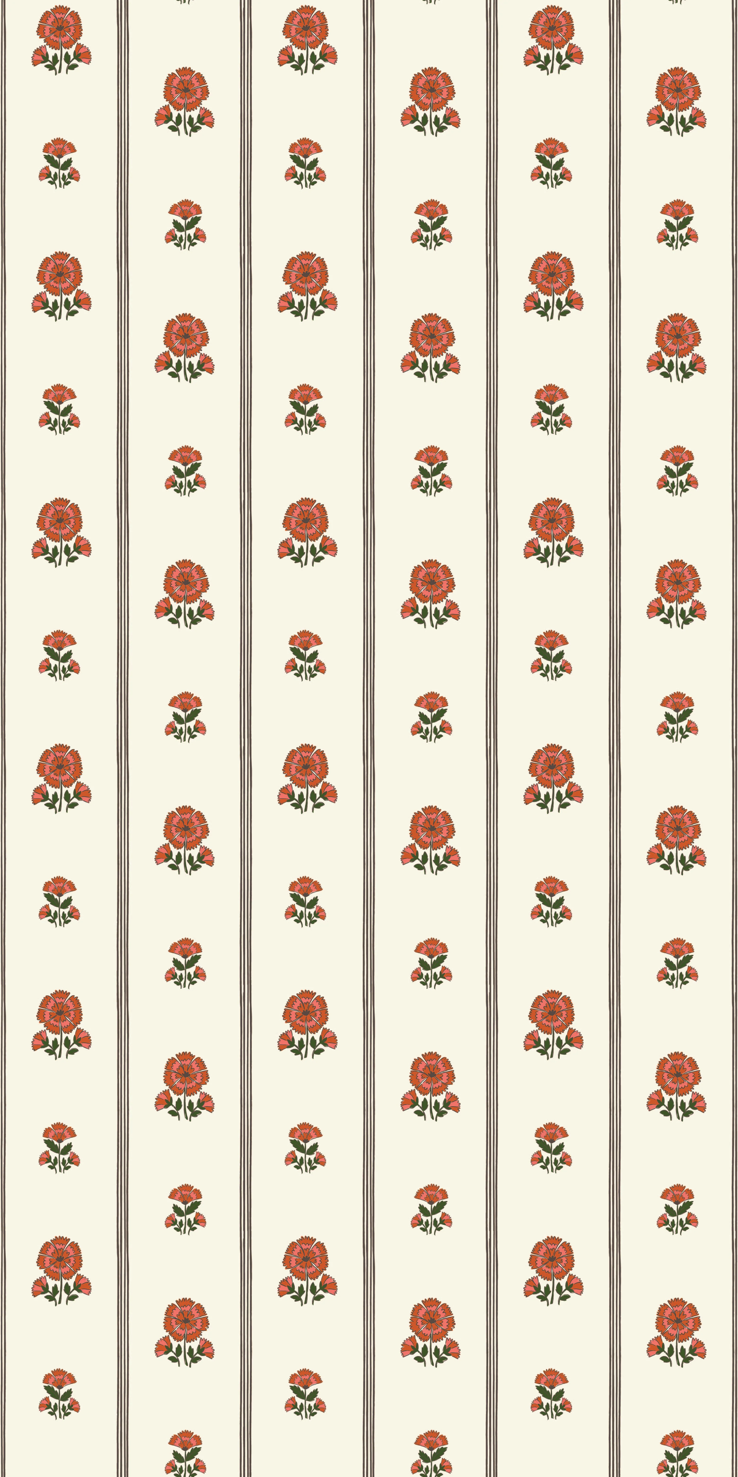 Fan Floral Stripe - Image 5