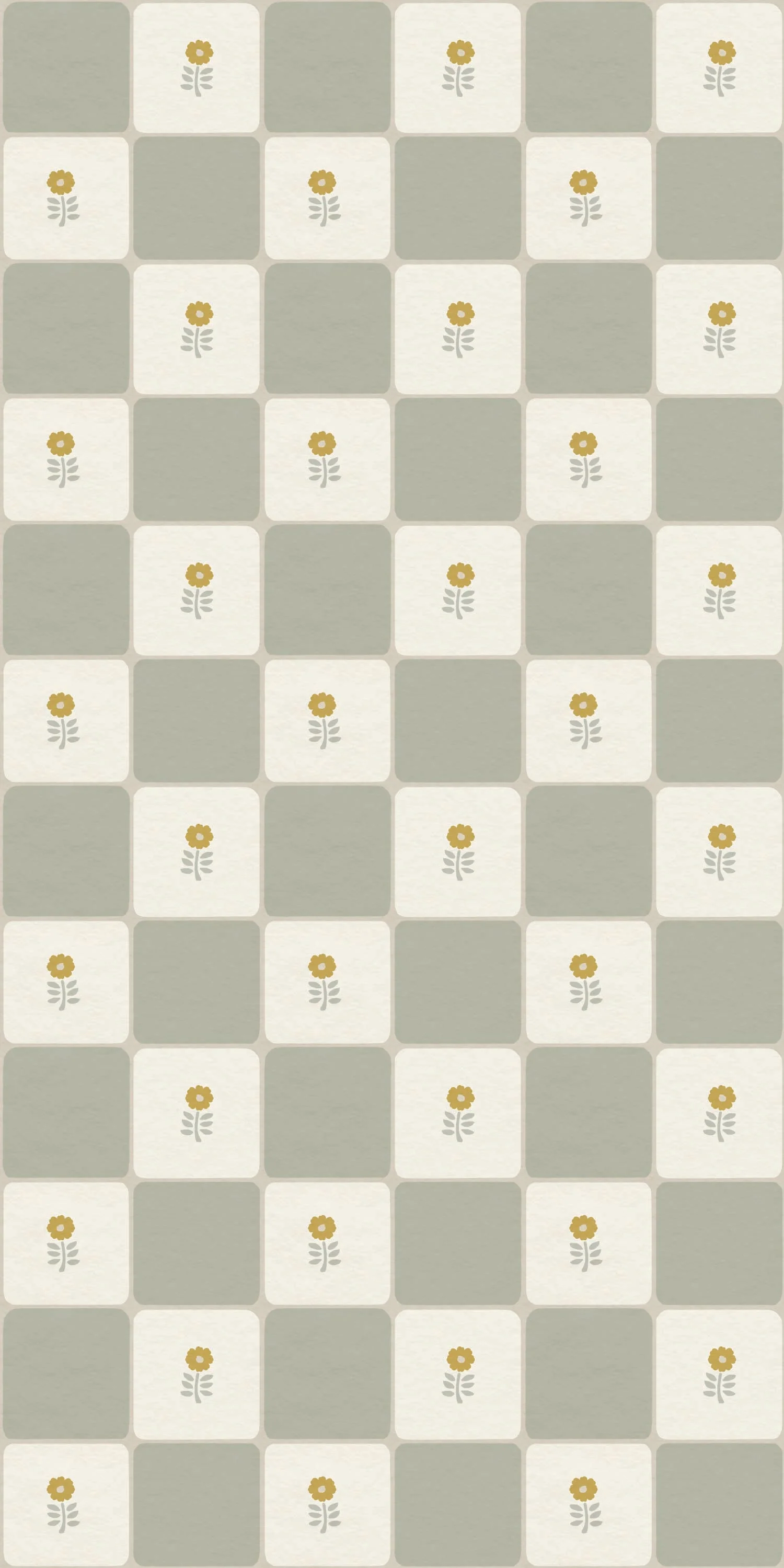 Flora Vintage Check Tile Decals - Image 4