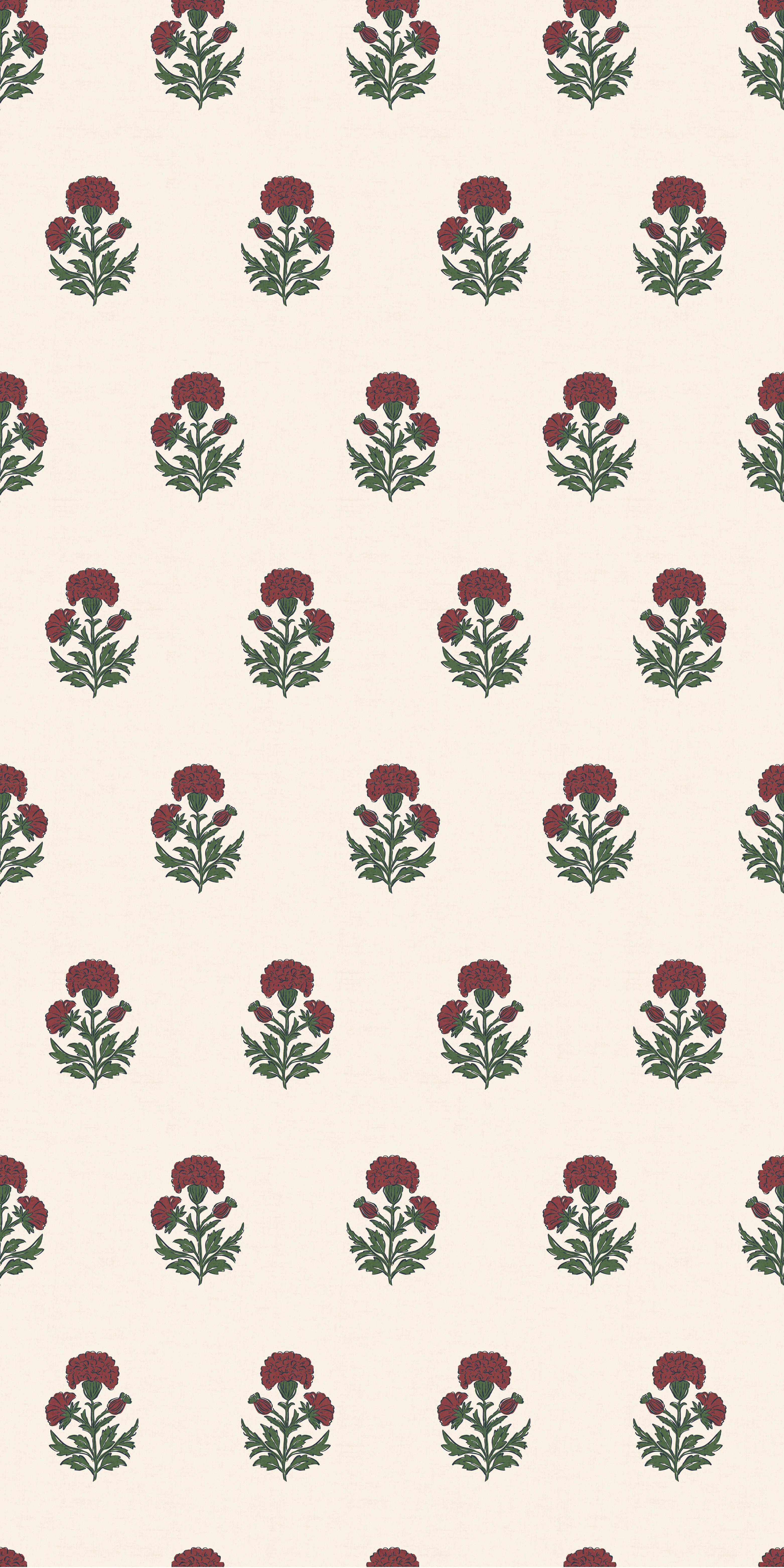 Marigold Block Print