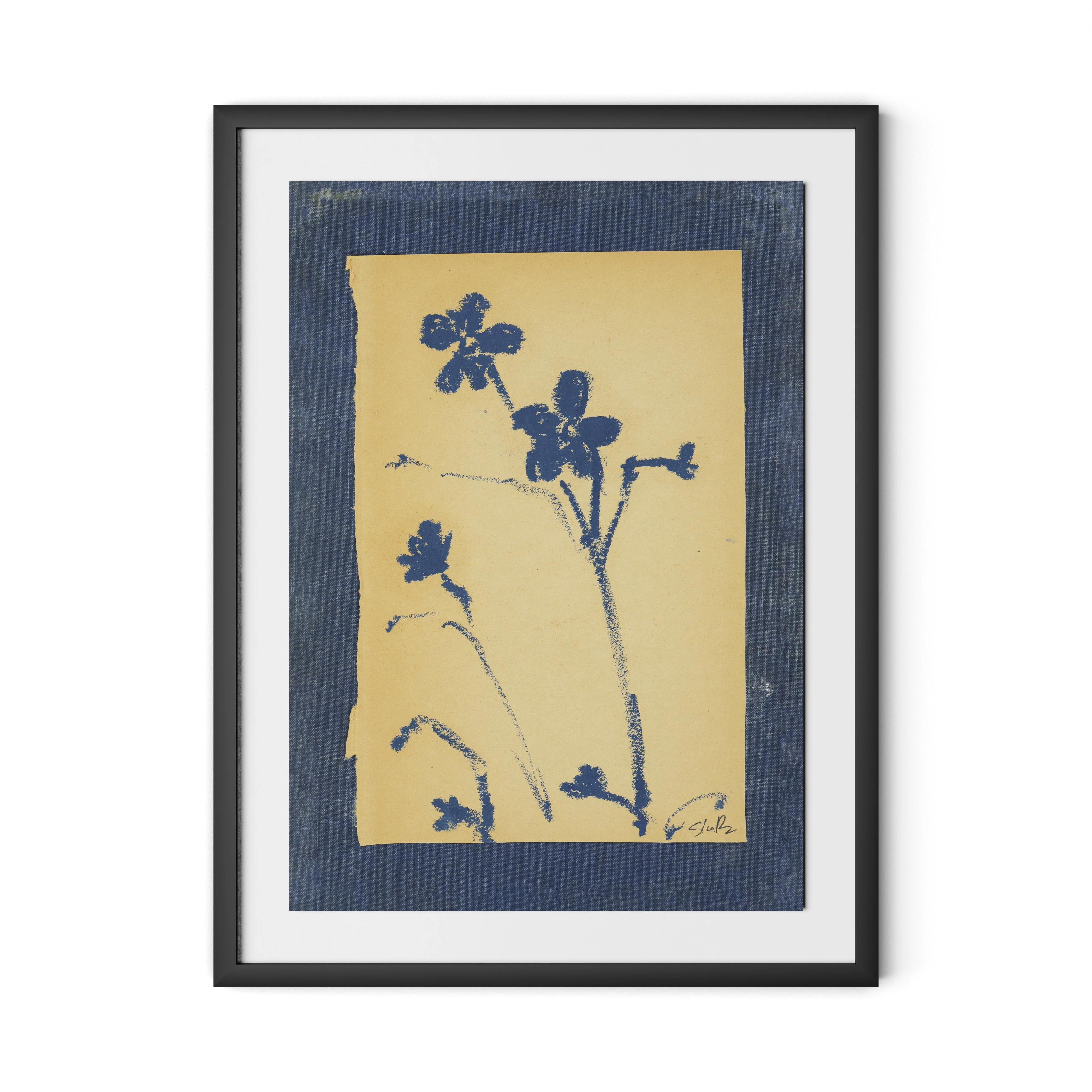 Vintage Blue Daisy - Image 4