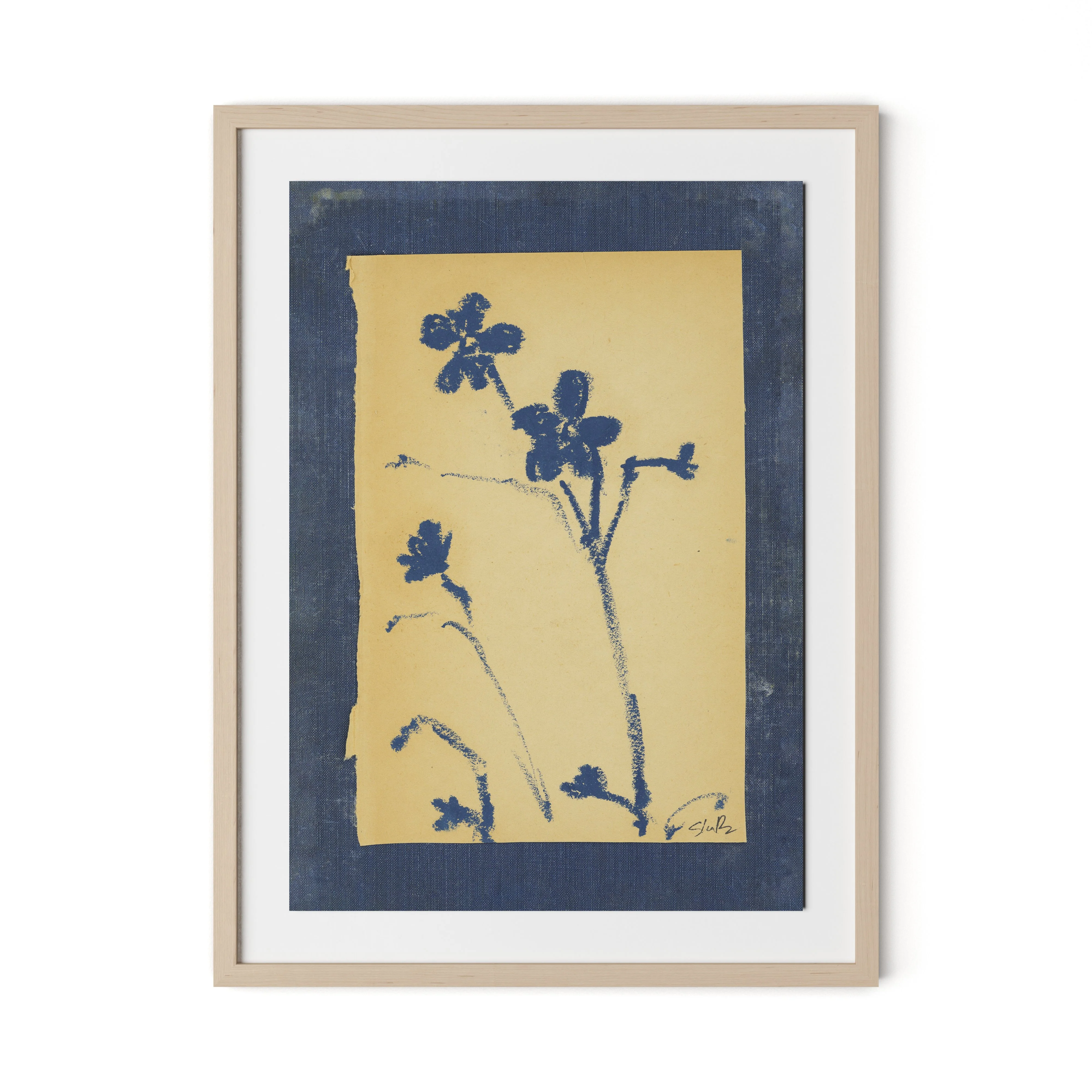 Vintage Blue Daisy - Image 6